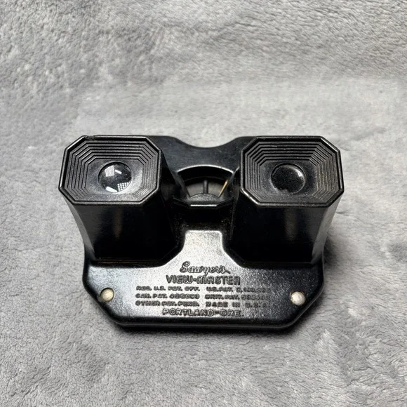 Vintage Sawyer's View-Master Black Viewer - Made In USA