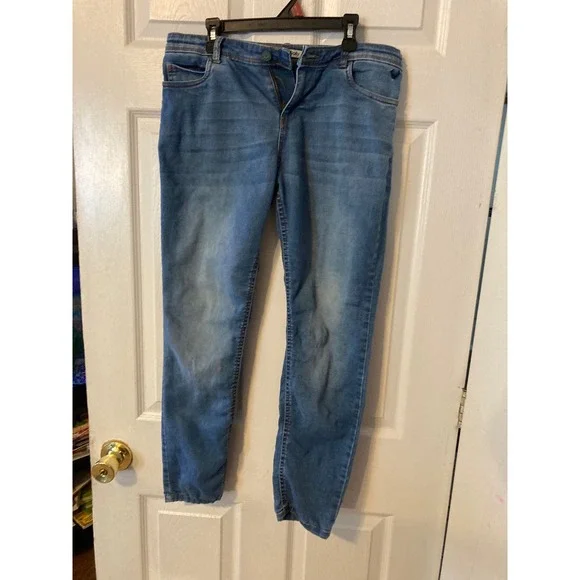 Allen Solly girls Skinny Jeans Medium Wash‎ Blue Denim Size 11-12Y XL
