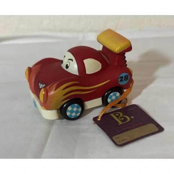 Battat Mini Wheeee-ls! Mini Pull-Back‎ Race Car Toy - Freddy Zoom