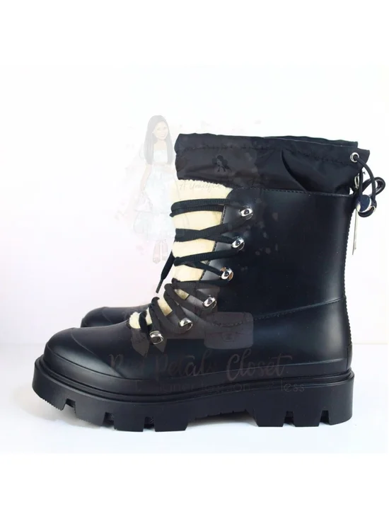 Marc Fisher Ltd. Women's Faux Fur Weatherproof Boots Black Size 6