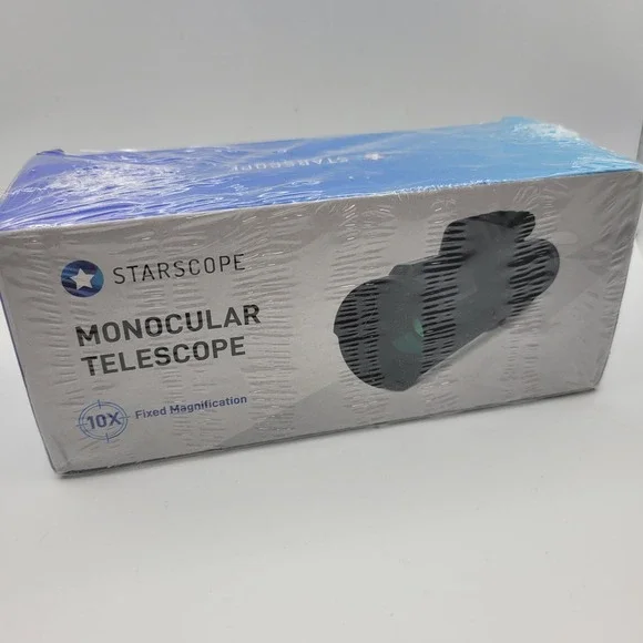 Starscope Monocular Telescope 10X Magnification MultiCoated Water Dust Resistant