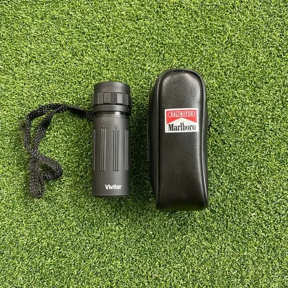 Vintage Vivitar PV Series 8x21 Monocular Marlboro Unlimited Carrying Case
