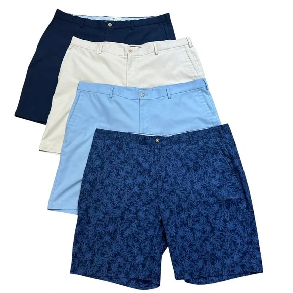 Peter Millar Crown‎ Lot of 4 Performance Golf Shorts Size 40 Classic Bundle