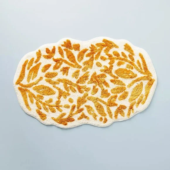 Anthropologie Handcrafted Lucia Bath Mat Small New With Tags
