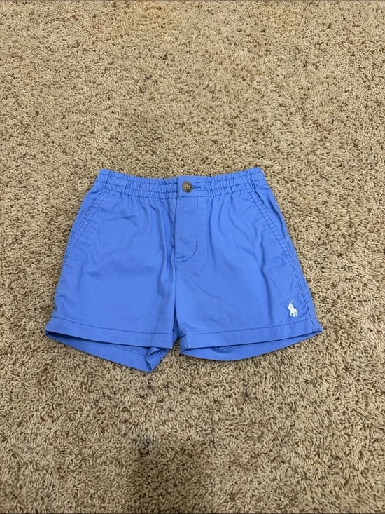 Ralph Lauren Bright Blue Kids Lounge Shorts
