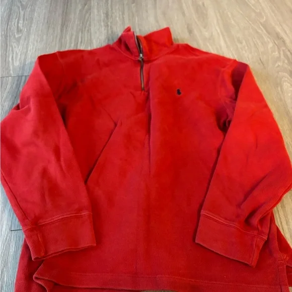 Ralph Lauren Red Kids Sweatshirt