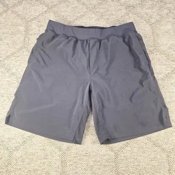Black Fabletics Lined Athletic Training Gym Shorts Men's XL Performance Running