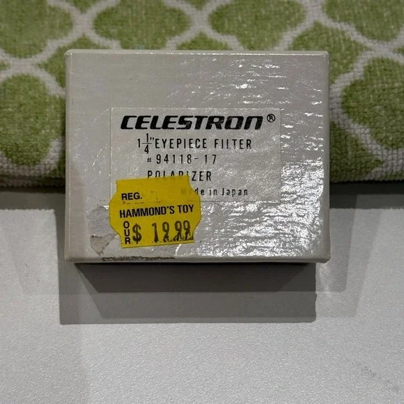Vintage Celestron Polarizer Eyepiece Filter 1.25
