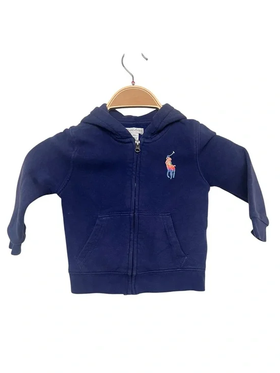 Ralph Lauren Navy Zip Hoodie Toddler 18 Months