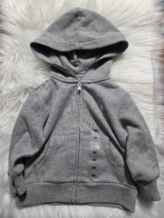 Ralph Lauren Baby Zip-Up Sweatshirt