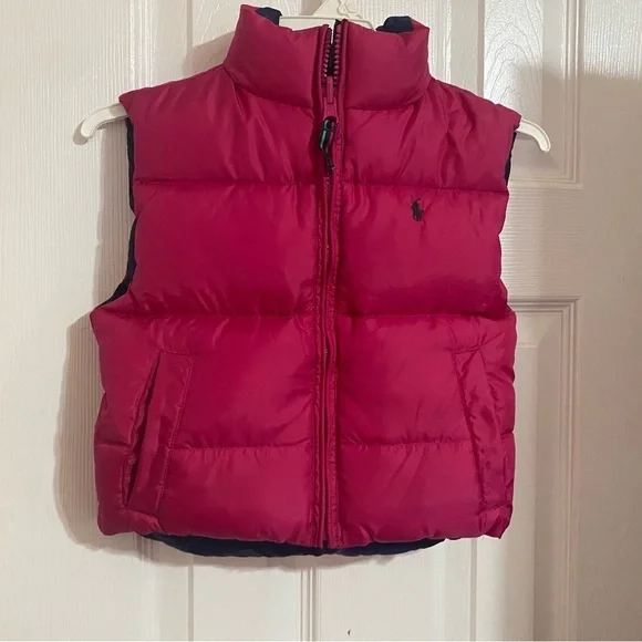 Ralph Lauren Reversible Down Quilted Puffer Vest