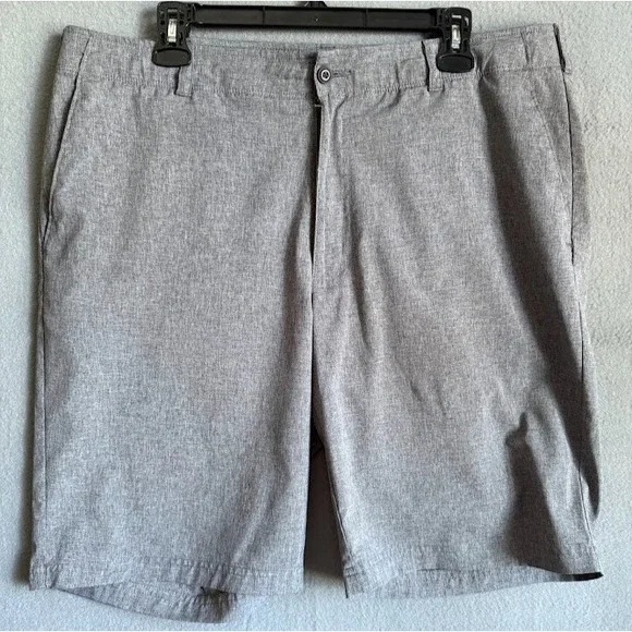 Ben Hogan Shorts Men 38 Gray Pockets Lightweight Golf Casual Preppy Activewear