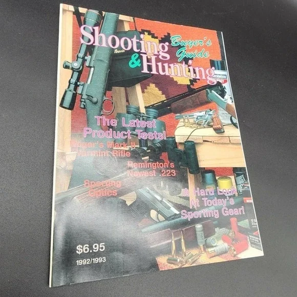 Shooting‎ & Hunting Buyer's Guide 1992/1993 Magazine New Old Stock Vintage Ruger
