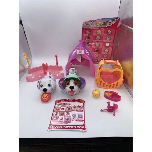 Spin Masters‎ Chubby Puppies And Acessories lot