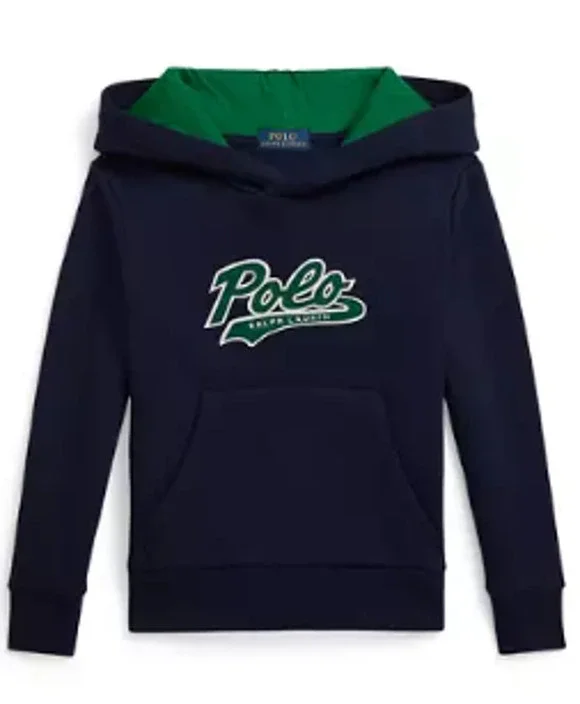 Ralph Lauren Childrenswear Boys 4 Logo Fleece Hoodie