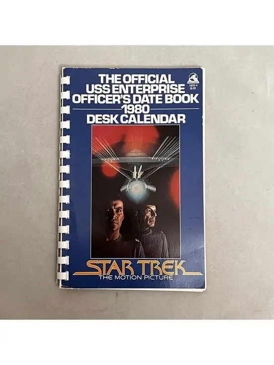 The Official USS Enterprise Officer's Date Book 1980 Desk Calendar