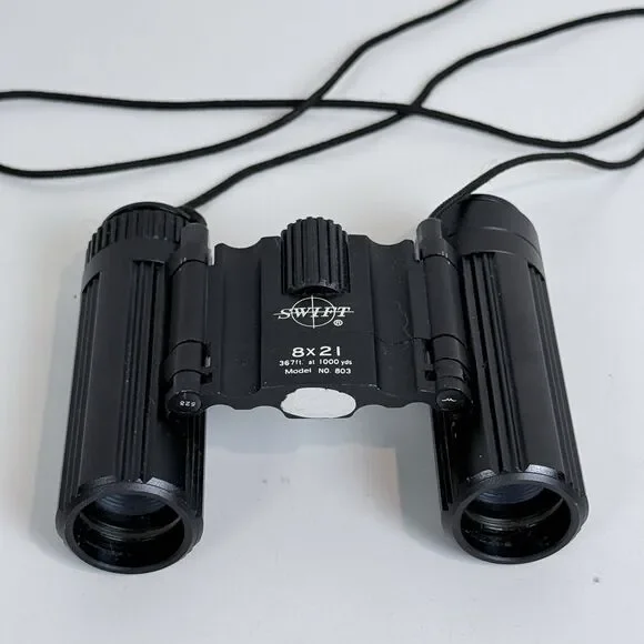 SWIFT Compact Binoculars 8 x 21 Fixed Focus Model 803