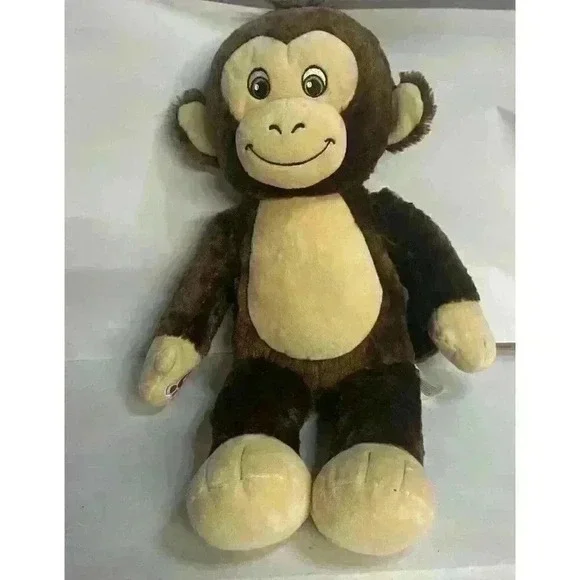 Build‎ A Bear Workshop Brown Soft Plush Monkey 17in Tall stuffed animal Stuffie