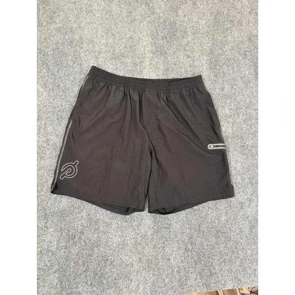 Peloton Shorts Mens Black Athletic Running Training 8
