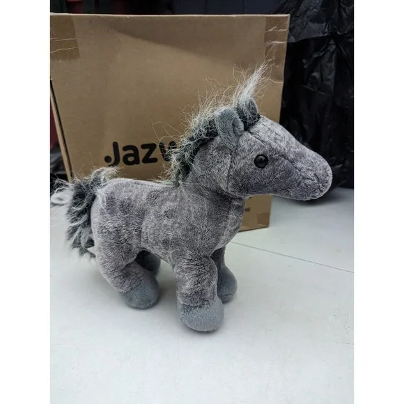 Ganz Webkinz Grey Arabian Horse Plush Stuffed Animal HM098‎ NO CODE