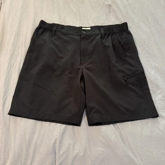 Weatherproof Vintage Hybrid Chino Solid Black Golf Shorts Size‎ 36 9
