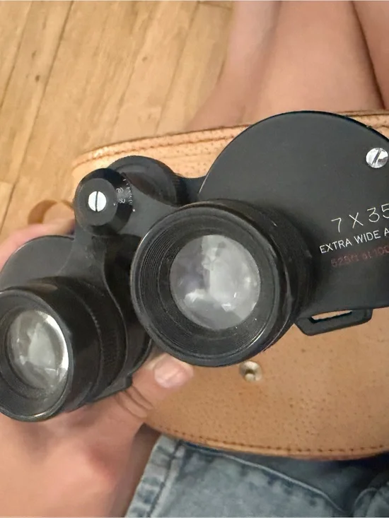 7x35 Extra Wide Angle Binoculars - Black