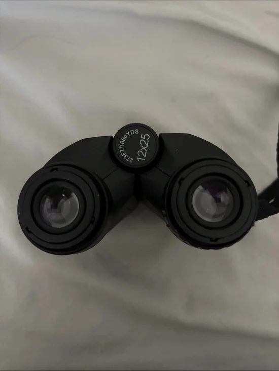 Occer 12x25 Black Binoculars Compact Travel Monocular
