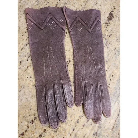 Vintage Size XS-S 6 Brown Leather 10.5