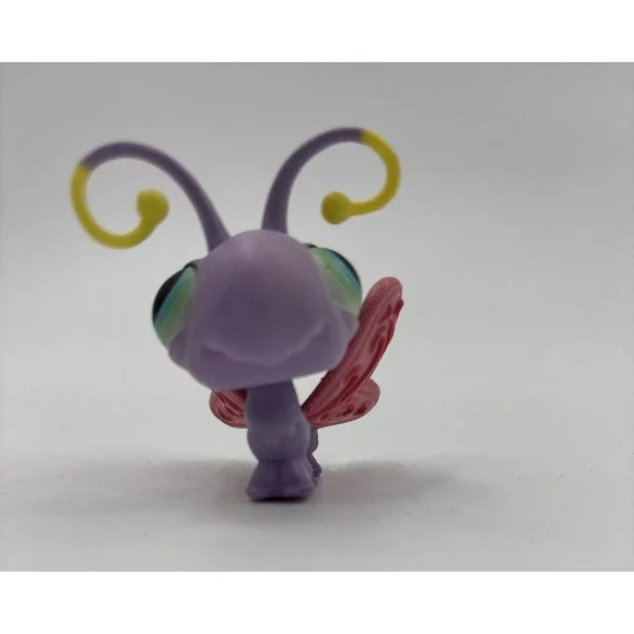 LPS‎ Littlest Pet Shop Purple Butterfly Pink Wings #93
