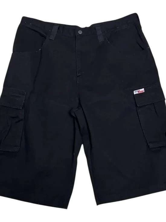 BOFF Vintage Y2K 2000s Streetwear Skate Baggy Wide Denim Jean Shorts Jorts 42