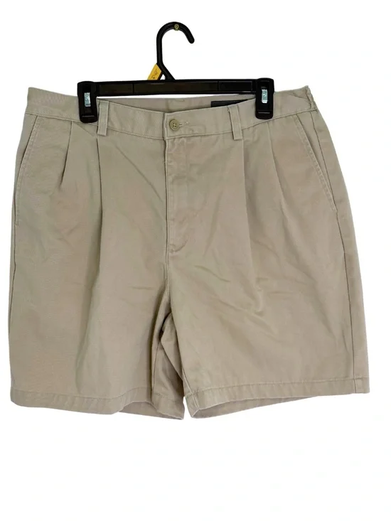 3/$20 Eddie Bauer Khaki Pleated Shorts