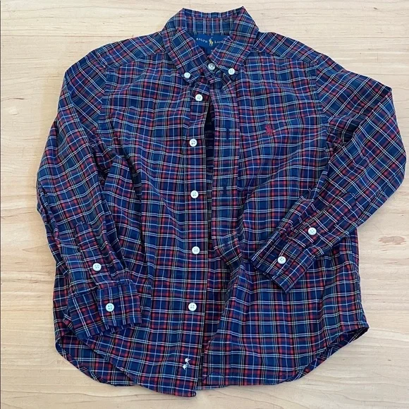 Ralph Lauren Multicolor Plaid Button-Down Shirt