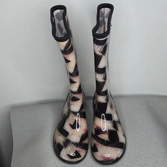Sloggers‎ Women's Rain & Garden Boots Yellow Chicken Size 7 Made In USA