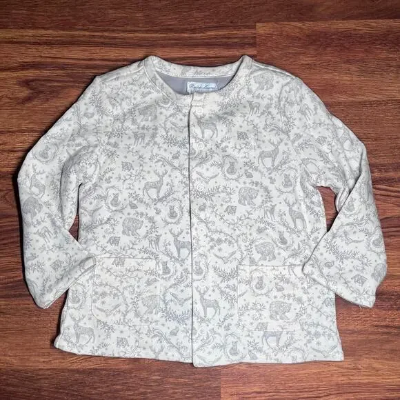 NEW Polo Ralph Lauren Woodland Creatures Button Up Jacket Reversible 18 Months