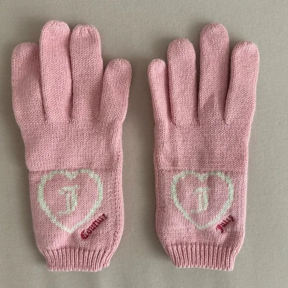 Juicy Couture Pink Gloves
