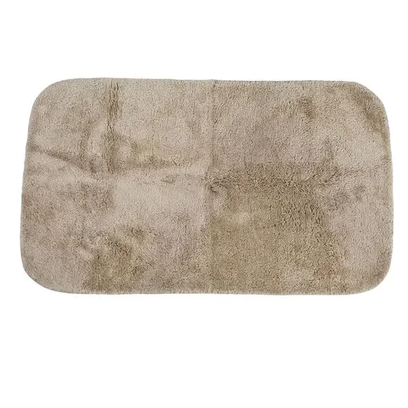 Garland Rug 24x40 Linen Traditional Plush Nylon Washable Non-Slip Bath Mat