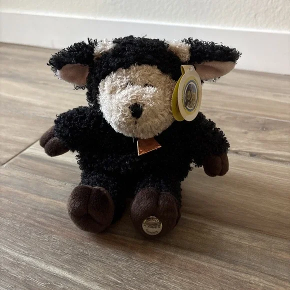 New 2004 Starbucks 31st‎ Edition Bearista Bear As Black Sheep Lamb