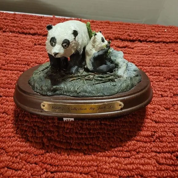 Panda Resin‎ Figurine Wildlife Collection by Jack Lo 1988 #158 of 7,500