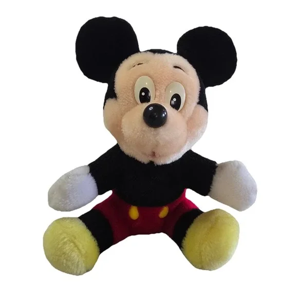 Vintage The Walt Disney Company Mickey‎ Mouse Plush Disneyland Disney World 7.5