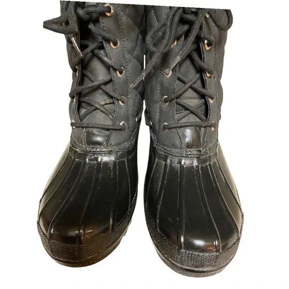 Women's Paul Sperry Gosling Duck Waterproof Quilted Top Rubber Boots STS83693