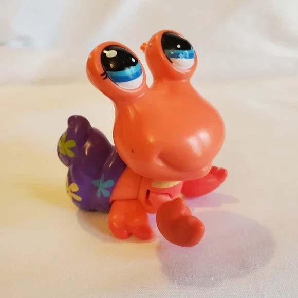 HERMIT CRAB #62 - Authentic Littlest Pet Shop - Hasbro LPS Untested