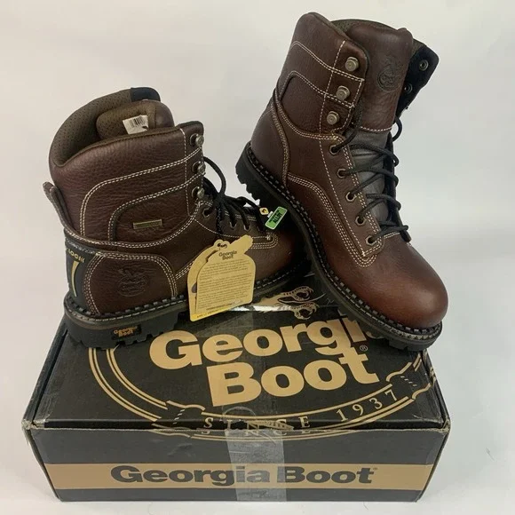 Georgia Boot AMP LT Logger Alloy Toe Waterproof Women's Logger Boot 10M GB00428