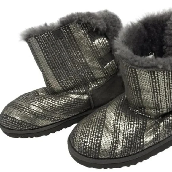 Mid UGG Gray Boots Size US 6