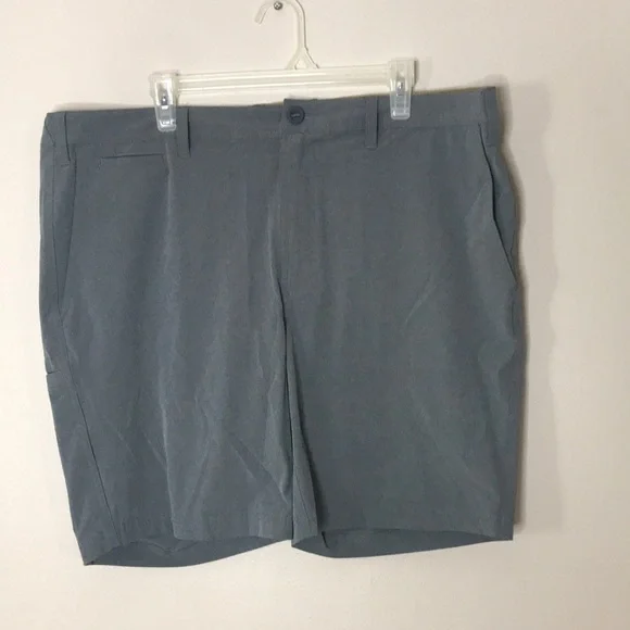 Orvis gray cotton blend lightweight shorts size 40