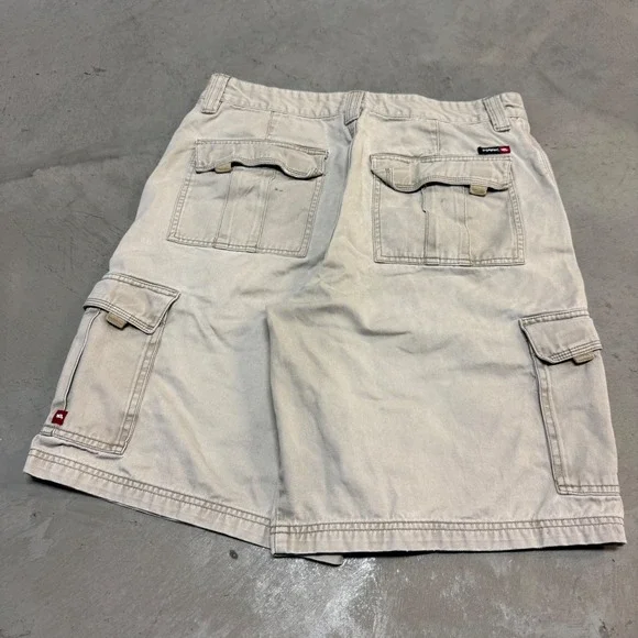 Vintage y2k Tan Hawk Cargo Shorts