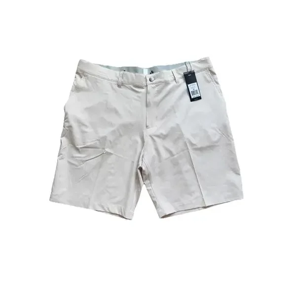 Adidas Men's Woven Stretch Golf Chino Shorts Clear Brown MSRP $70 Size 38 NWT
