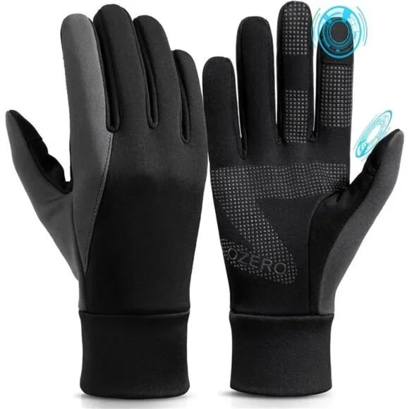 Mens Winter Gloves Touchscreen Thermal Running Hiking Cycling Water Resistant