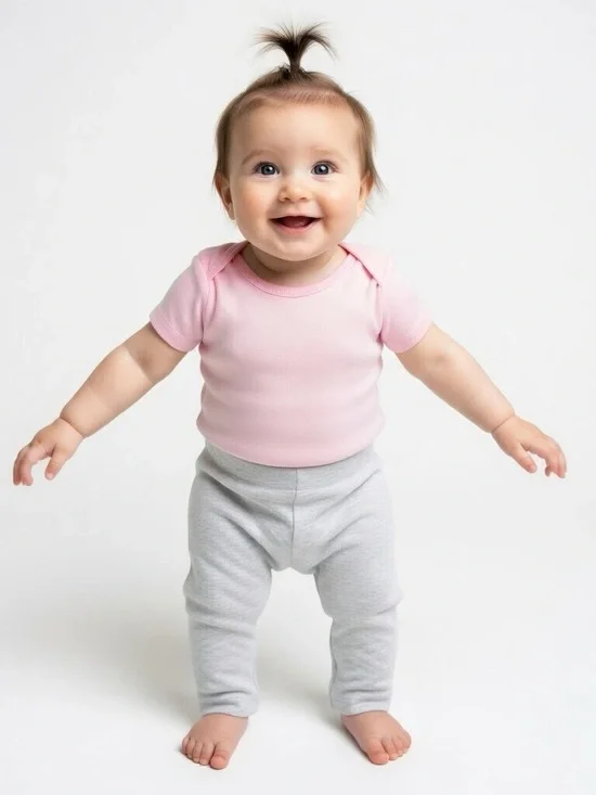 Baby Girl Carter's Gray Heather Leggings