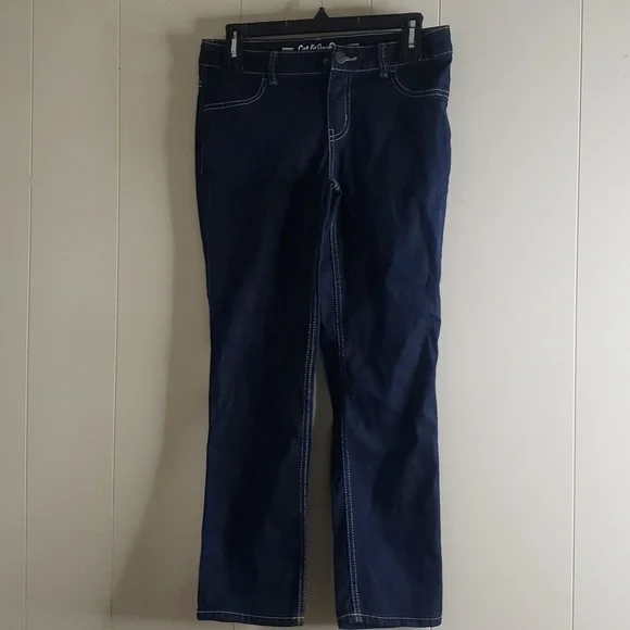 Cat & Jack Super Stretch Straight Leg Jeans 10 Plus