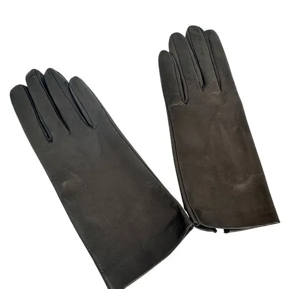 True Vintage Leather Gloves Women's Size 7 Soft Buttery‎ Leather